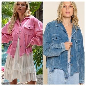 POL Basic Vintage Corduroy Jacket